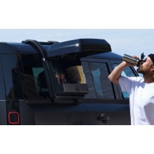 Defender Sidemontert oppbevaringsboks - Gloss Black