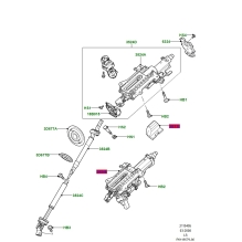 Discovery 4/4, Range Rover Sport - Nedre rattstamme